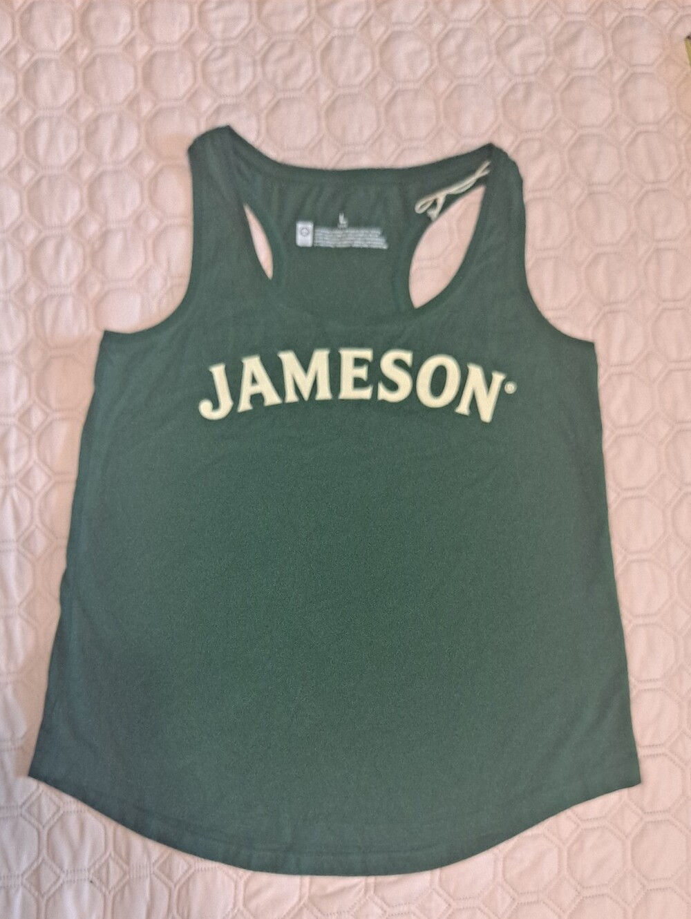 Jameson Green Racerback Tank Top Sz L